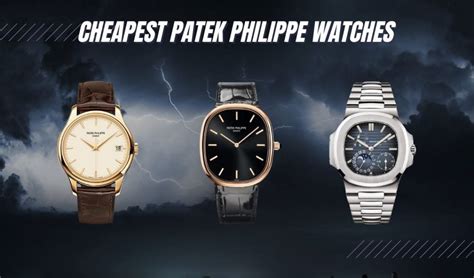 patek philippe cheapest watch second hand|preowned patek philipe.